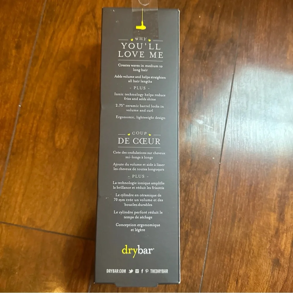 Drybar Styling Tool with Yellow Accent 2.75” Ceramic Barrel- New - Picture 2 of 6